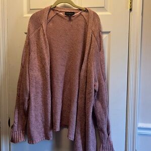 Lane Bryant Dusty Rose Cardigan